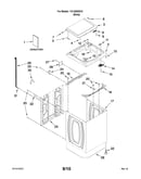 Top and cabinet parts