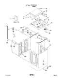Top and cabinet parts