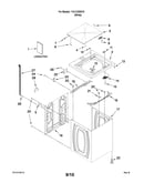 Top and cabinet parts