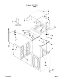 Top and cabinet parts
