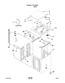 Top and cabinet parts