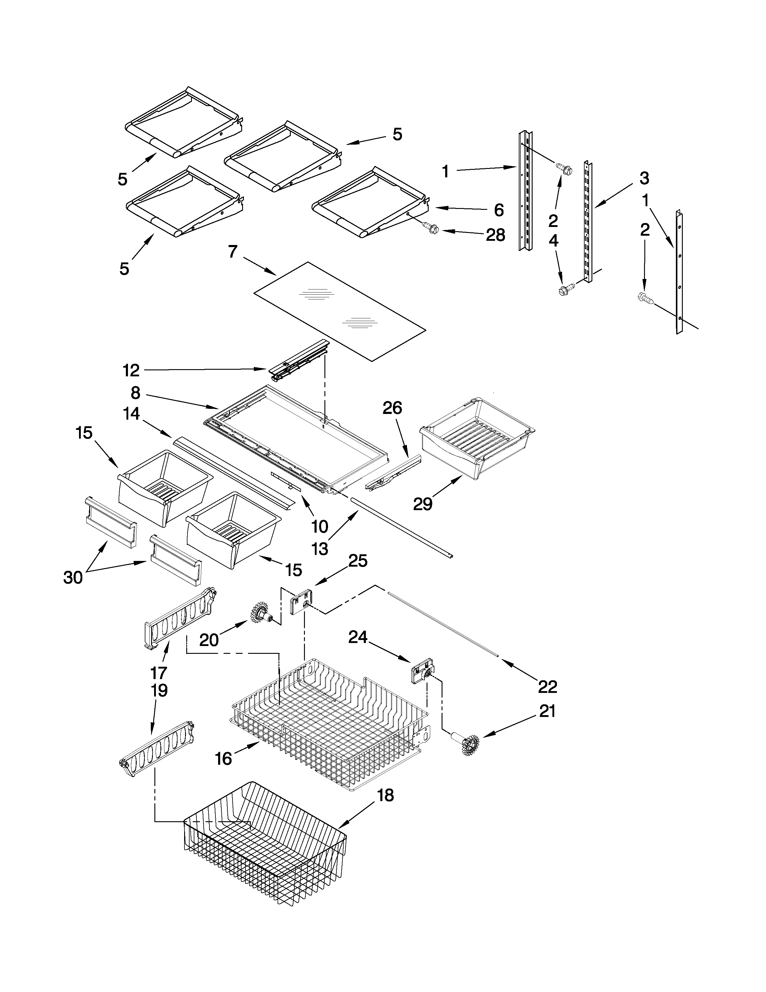 SHELF PARTS