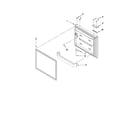 Kenmore 59669939001 freezer door parts diagram