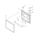 Freezer door parts