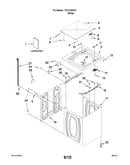 Top and cabinet parts