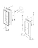 Refrigerator door parts