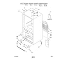 Kenmore 59669280001 cabinet parts diagram