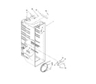 Kenmore 10658943803 refrigerator liner parts diagram