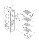 Freezer liner parts