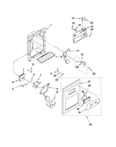 Dispenser front parts