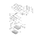 Kenmore 59669952011 shelf parts diagram