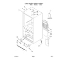 Kenmore 59669963011 cabinet parts diagram