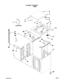 Top and cabinet parts