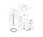 Kenmore 11020022010 basket and tub parts diagram