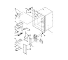 Kenmore Elite 59678533802 refrigerator liner parts diagram