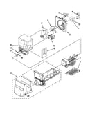 Motor and ice container parts