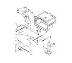 Kenmore Elite 59678533802 freezer liner parts diagram