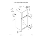 Kenmore 10672978901 cabinet parts diagram