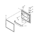 Freezer door parts