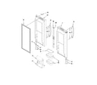 Kenmore 59679553010 refrigerator door parts diagram