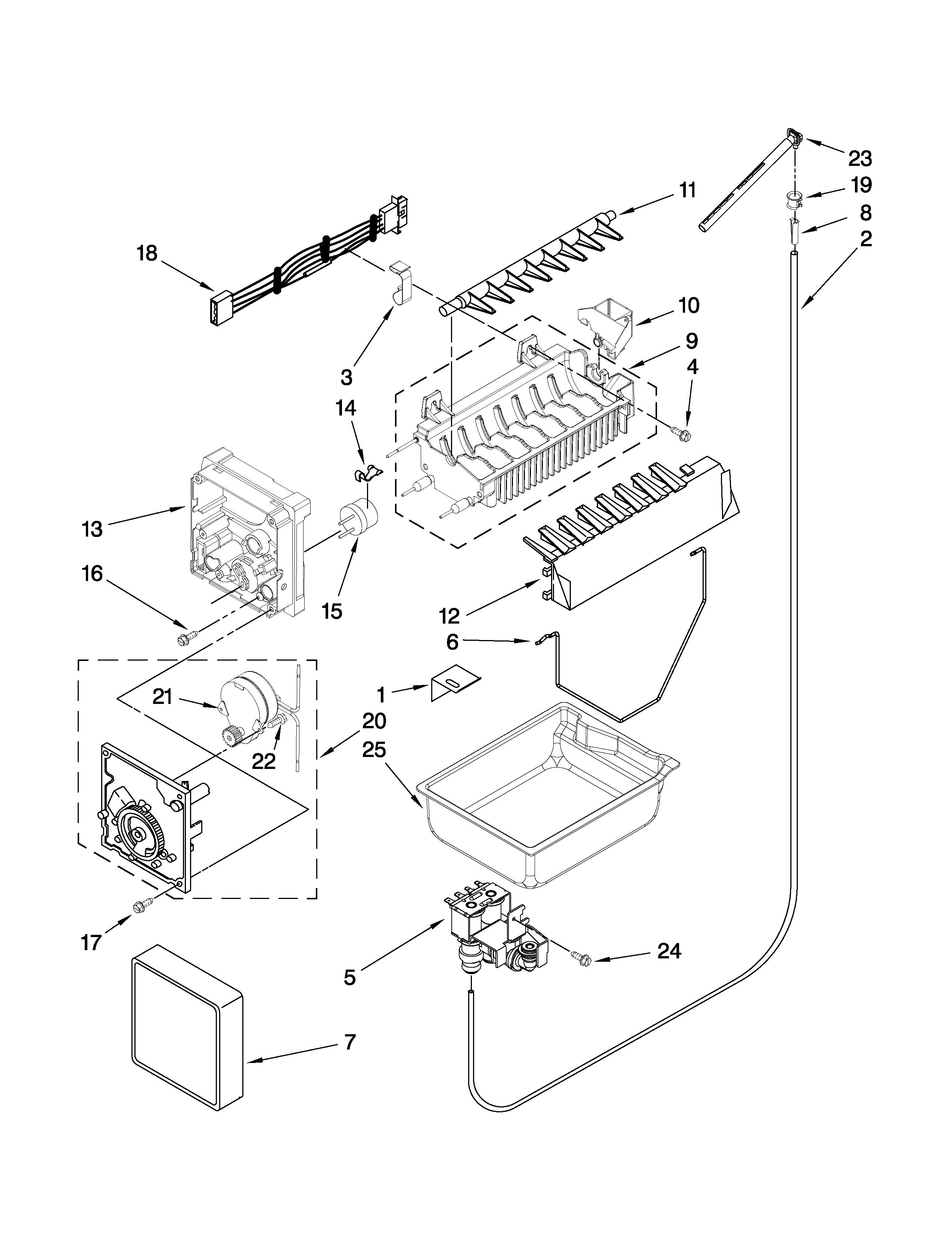 Icemaker parts