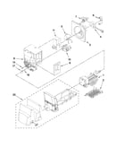 Motor and ice container parts