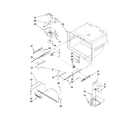 Kenmore Elite 59678332802 freezer liner parts diagram
