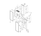 Kenmore Elite 59678332802 refrigerator door parts diagram