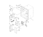 Kenmore Elite 59678339803 refrigerator liner parts diagram