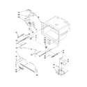 Kenmore Elite 59678539803 freezer liner parts diagram