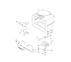 Kenmore 59667992606 freezer liner parts diagram