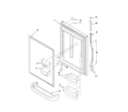 Kenmore 59667992606 refrigerator door parts diagram