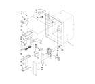 Kenmore 59679249011 refrigerator liner parts diagram