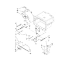 Kenmore 59679249011 freezer liner parts diagram