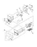 Motor and ice container parts