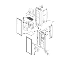 Kenmore 59679249010 refrigerator door parts diagram
