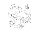 Kenmore 59679542011 shelf parts diagram