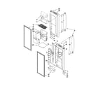 Kenmore 59679549011 refrigerator door parts diagram