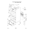 Kenmore 59679213010 cabinet parts diagram