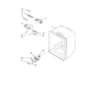 Kenmore Elite 59678582804 refrigerator liner parts diagram