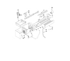 Kenmore Elite 59678583804 icemaker parts diagram