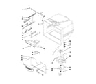 Kenmore 59679522010 freezer liner parts diagram