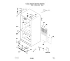 Kenmore 59679519010 cabinet parts diagram