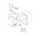 Kenmore 59679533010 refrigerator liner parts diagram