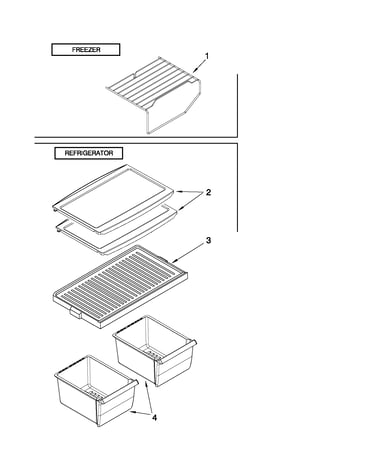 Shelf parts