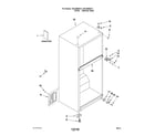 Kenmore 10632863010 cabinet parts diagram