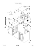 Top and cabinet parts