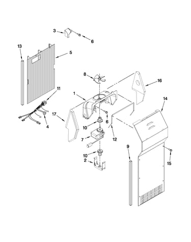 Air flow parts