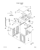 Top and cabinet parts