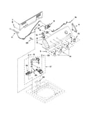 Controls and water inlet parts